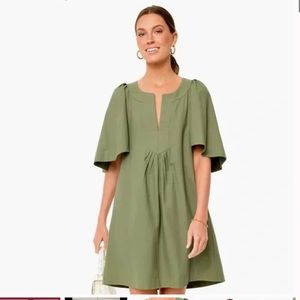 Pomander Palace (Tuckernuck) Finley Flutter Sleeve Dress Green Size small